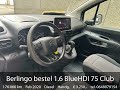 Citroen Berlingo 1.6 Blue HDI 75 Club Verrijdbare schade