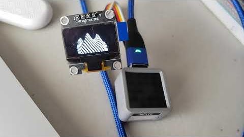 Animated GIF displayed on SSD1306 OLED