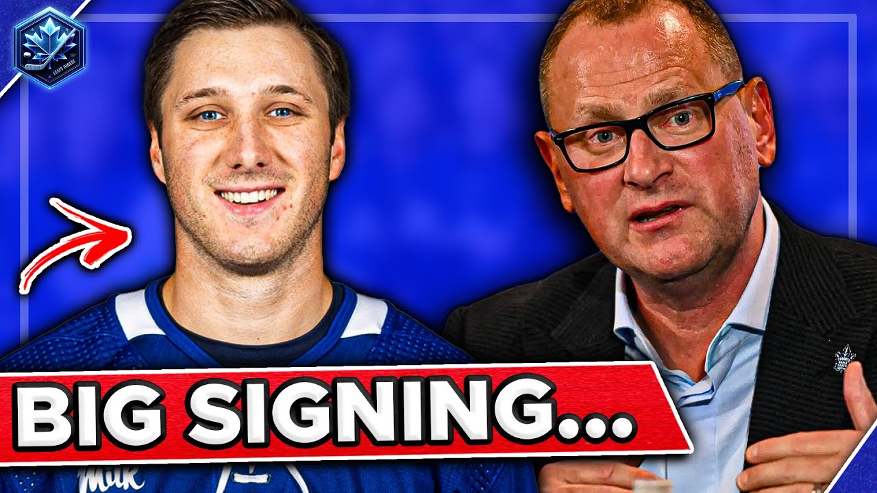 BREAKING: Leafs make SNEAKY signing... This is PERFECT | Toronto Maple ...