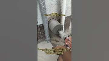Diamond core drill bit reinforced concrete is no longer sturdy, and water drills can #HBKEEN tools