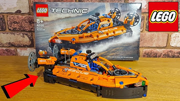 LEGO TECHNIC HOVERCRAFT SPEED BUILD !!