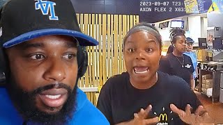 CashNasty Reacts To How McDonald’s Employee Loses Her Job On The First Day