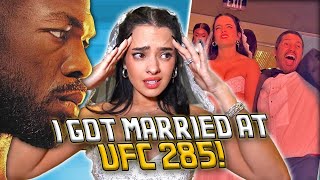 I got MARRIED at UFC