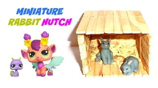 DIY Dollhouse Miniature Rabbit Hutch