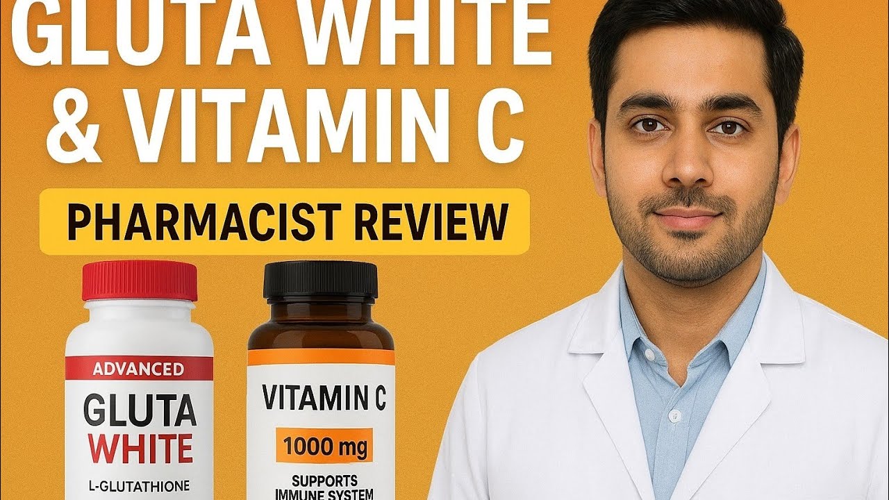 Gluta White + vitamin c | best skin whiting tablet 