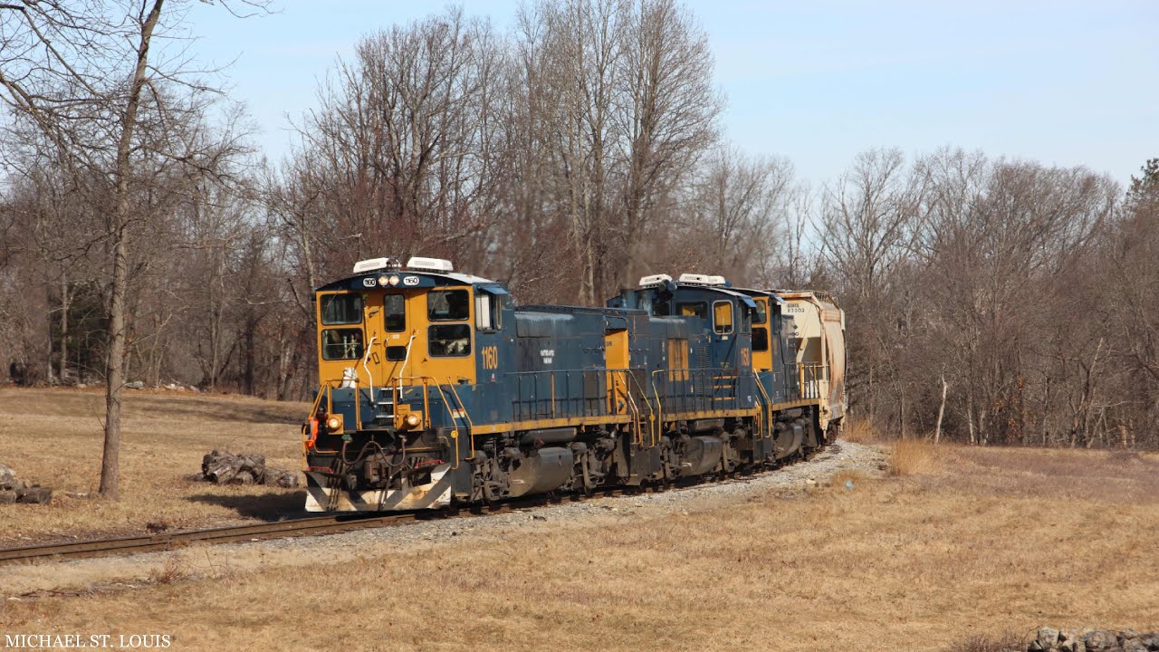 Restored railroad Grafton & Upton Railroad's restored rail line 3/10