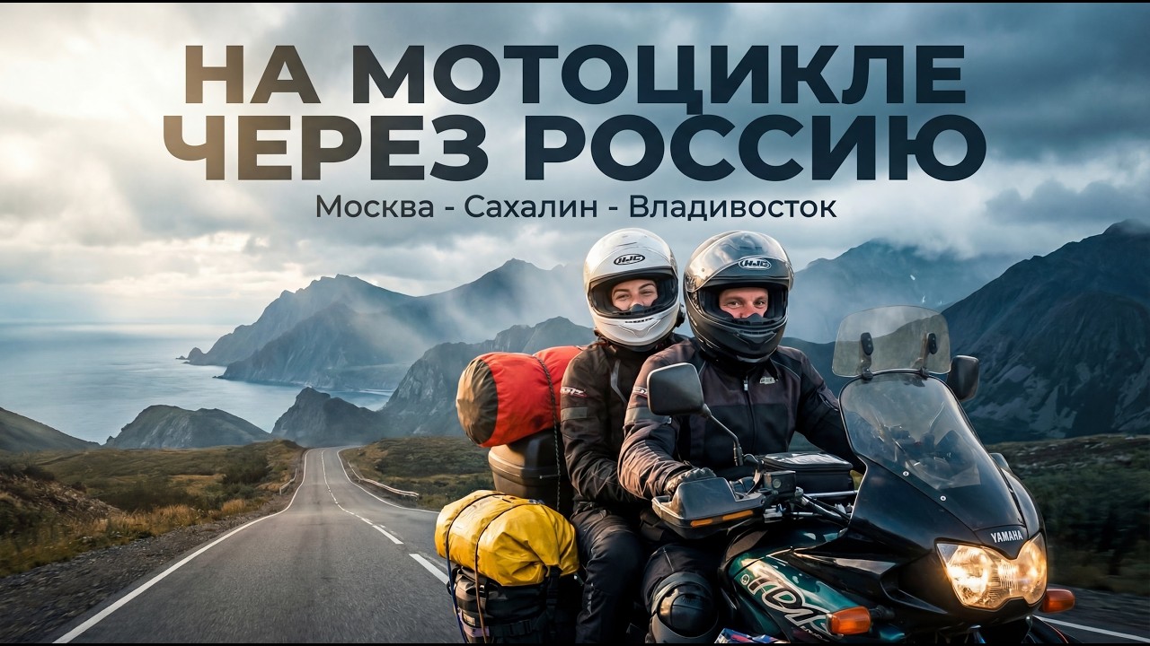 Мотопутешествие Москва - Сахалин - Владивосток. 1 Серия.