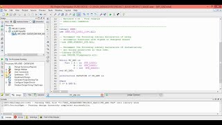 Xilinx ISE Design Suite 14.7 Simulation Tutorial || VHDL Code for  AND Gate screenshot 1