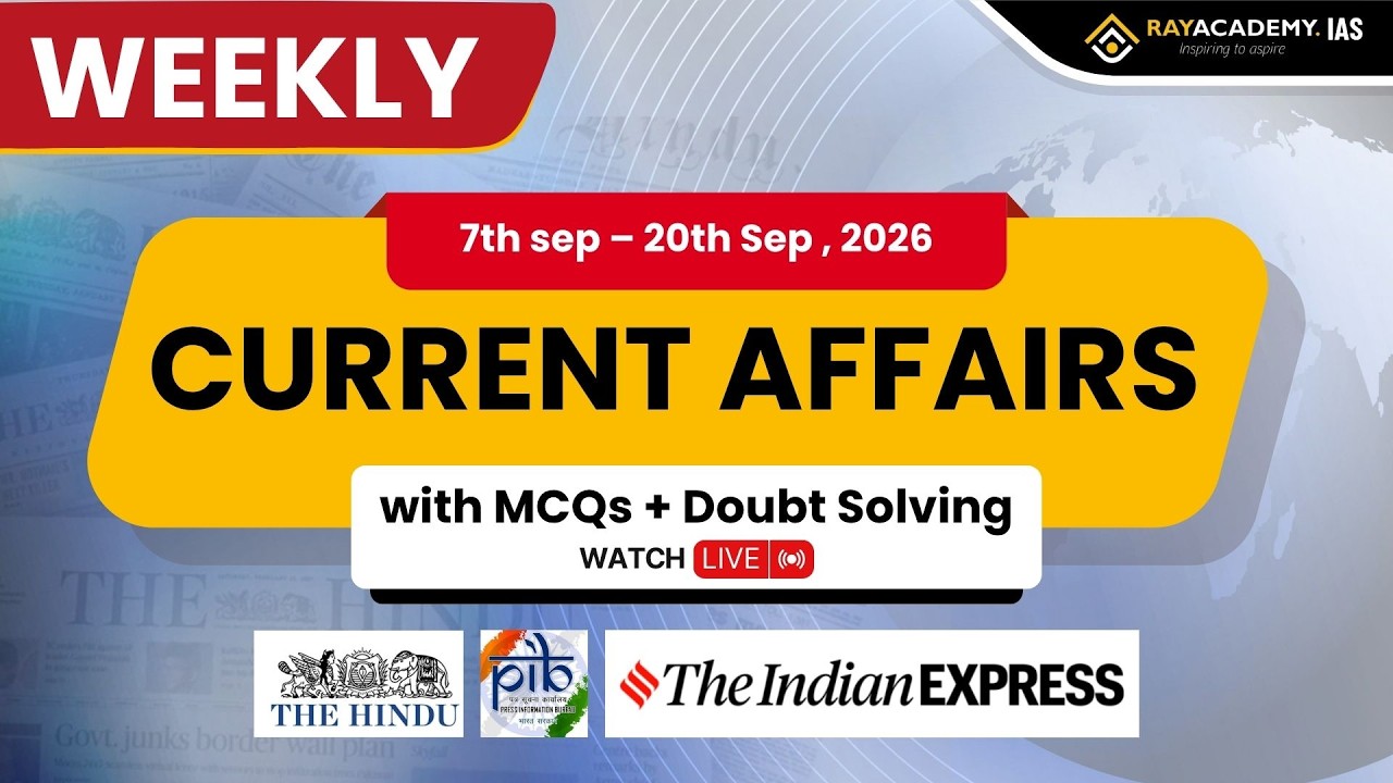 C45-National Weekly CA (7th sept to 20th sept 2026) by stutee madam