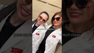 POV: on our way to optical tech class! #americancareercollege
