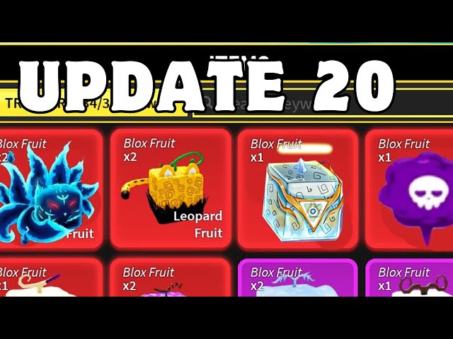 New Blox Fruit UPDATE 20, Level 2550 Max