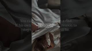 A real father doesn’t need to be begged. 🖤#shorts #viral #fatherhood #truth #brokenhomes #ytshorts