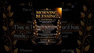 MORNING BLESSING!    GOD IS WITH YOU!     Follow @Dutcomeinspire for daily morning blessings 🤎