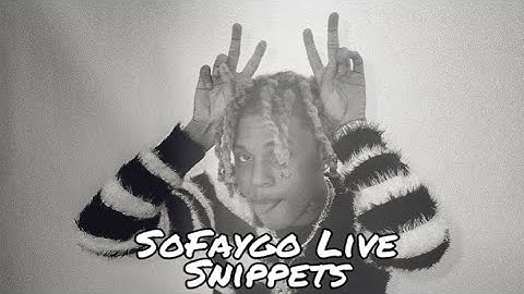 SoFaygo Live Snippets 04/17/22