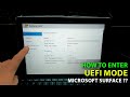 (2025) How to open the UEFI (BIOS) settings on Microsoft Surface? Surface Go Tutorials