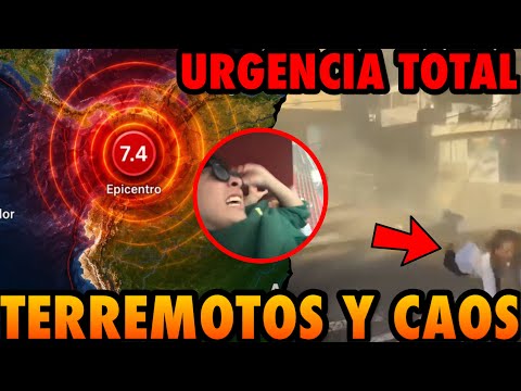 URGENTE AHORA: TERREMOTO en Colombia y CAOS Mundial