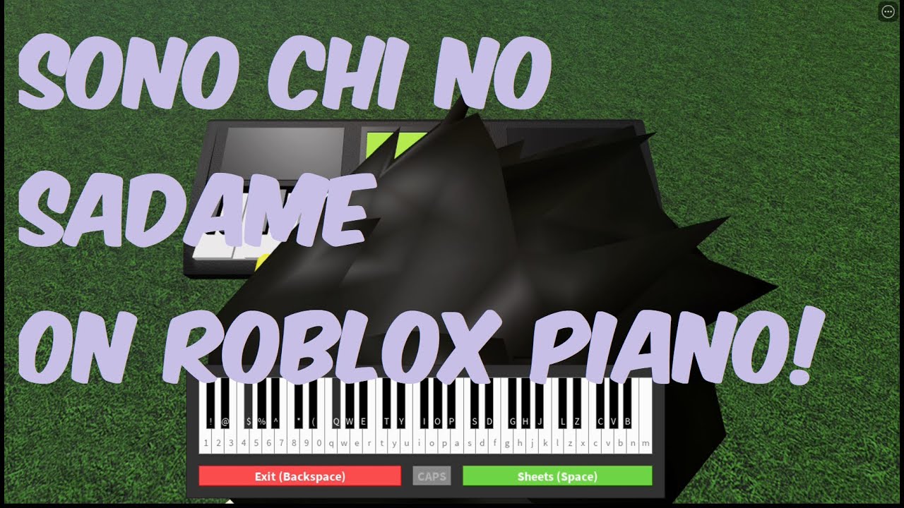 Sono Chi No Sadame From Jojos In Roblox Piano Cute766 - sono chi no sadame roblox id