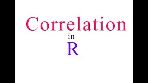 Correlation || Correlation Analysis || Correlation Computation in R || RStudio - ep13