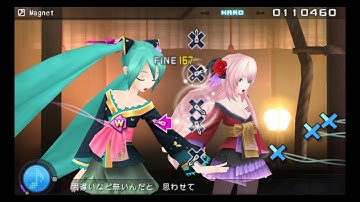 [PPSSPP] Hatsune Miku & Megurine Luka - Magnet [Project Diva 2nd] Gameplay