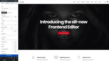 Uncode - Introducing the Frontend Editor
