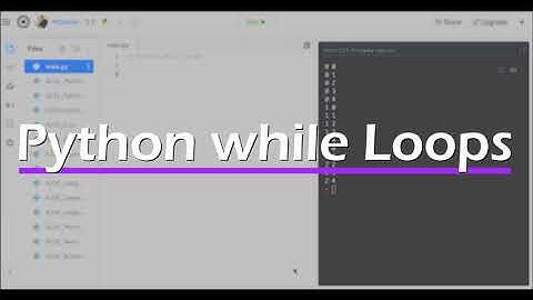 Python while Loops - AP Computer Science Principles