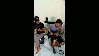 Lead Gitar Lagu Bayangan, Pas Band Di Bikin Kaya Gini....