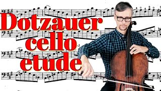 Cello Exercise | Dotzauer Op.120 No.13 | Schroeder Etude 50 | 170 Foundation Studies