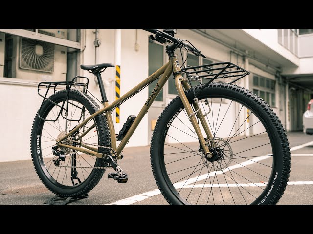 マウンテンバイク（ソロキャンプ改） トレイル最強のマウンテンバイクをキャンプツーリング仕様にカスタム