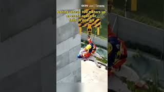 Daring Rescue 100 Meters Up As Crane Operator Falls Ill Midair