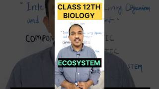 ECOSYSTEM 🌎 DEFINITION. you'll never forget CLASS 12TH BIOLOGY #shorts #neetbiology #class12biology