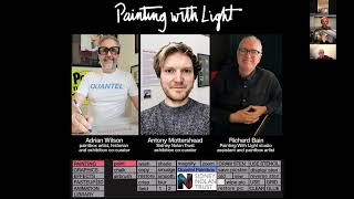 Quantel Paintbox gallery talk with Sidney Nolan Trust, and artists Richard Bain & Adrian Wilson