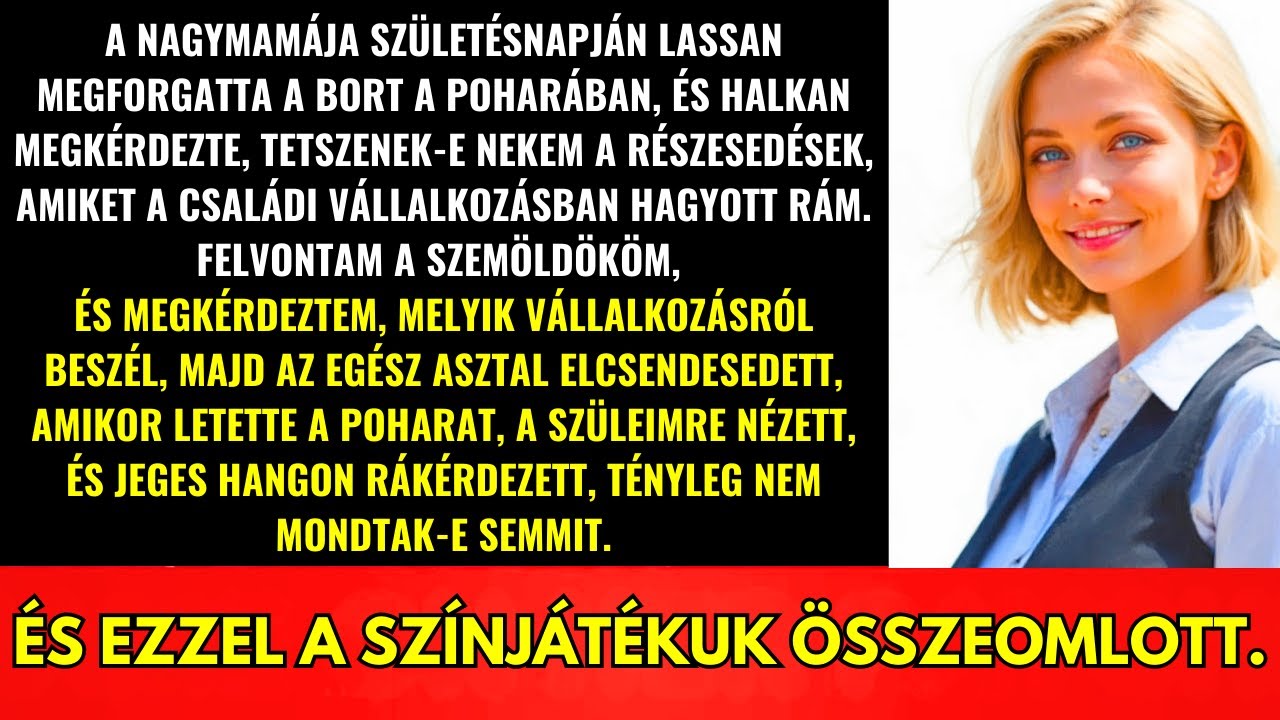 Nagymama Születésnapján Rákérdezett A Nekem Szánt Ajándékra—És A Színjáték Összeomlott