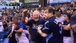 2011/09/28 Longoria's three-run homer