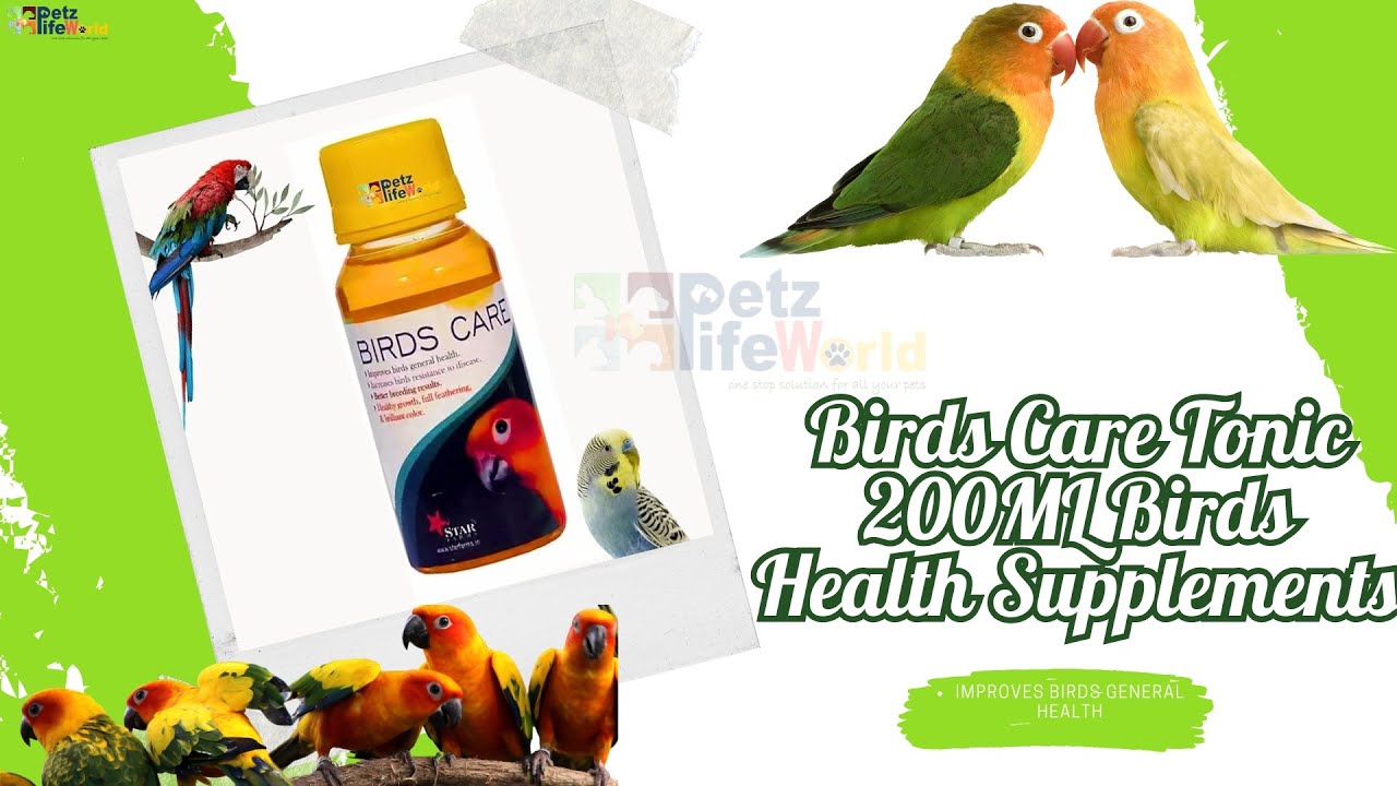 Birds Care Tonic, 200ML Birds Health Supplements