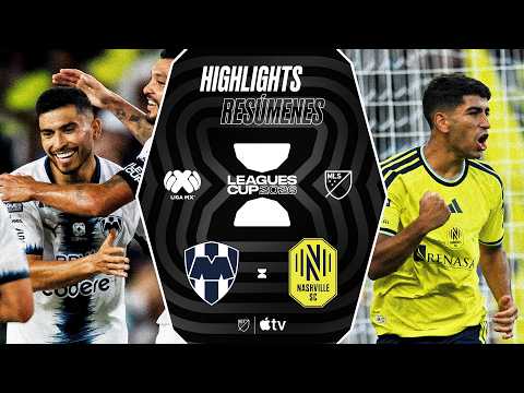 CF Monterrey vs. Nashville SC | Leagues Cup | Full Match Highlights