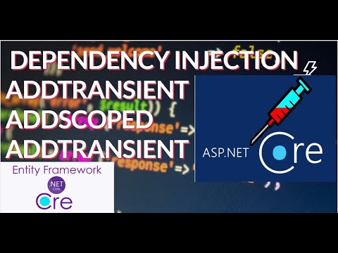 Dependency Injection Lifetime..How to Use AddScoped,AddTransient,AddSingleton in ASP NET CORE 6.0