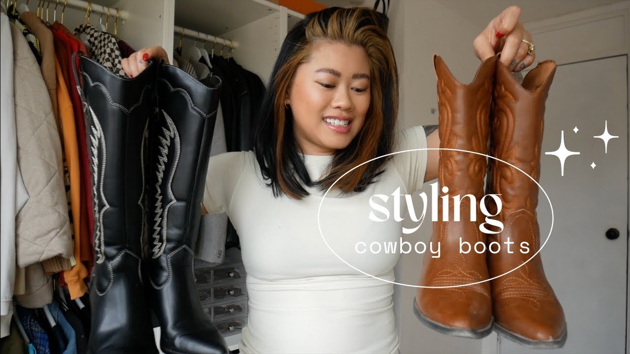 STYLING COWBOY BOOTS YouTube