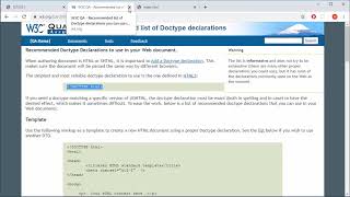JavaScript Tutorial - 3 - How to - Doctype and Functions