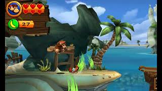 Donkey Kong Country Returns 3D - Beach - Poppin Planks