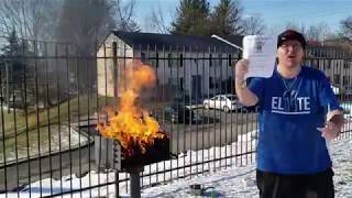FedEx fired me so I lit them on fire