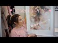 Desenio prints unboxing 2020 | how they come packaged + framed using IKEA frames