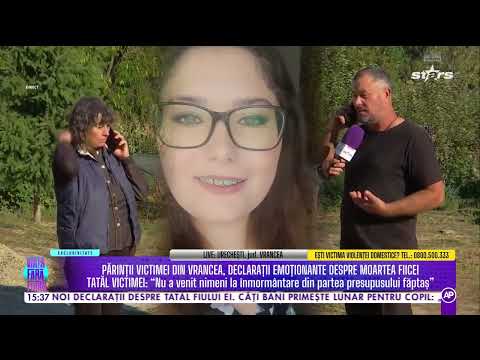 O femeie din Vrancea, victima propriului soț, a fost condusă pe ultimul drum