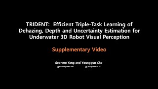 [IEEE SenJ 2024] TRIDENT:  Efficient Triple-Task Learning of Dehazing, Depth and Uncertainty Estim.