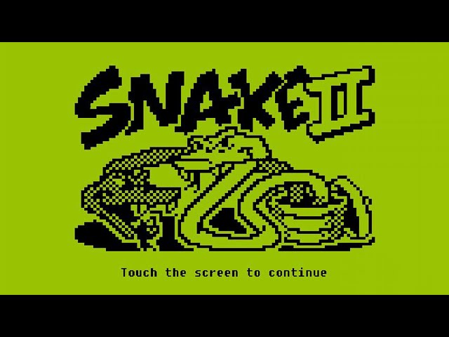 Snake II: jogue o clássico dos celulares Nokia no seu iPhone - GameBlast