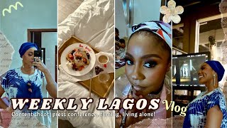Soft Life Meets Nollywood Hustle ~ Resort Shoot, Press, Filming | A Week in My Life | Living Alone screenshot 5