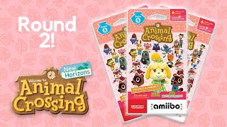 Animal Crossing SERIES 4 amiibo cards opening
