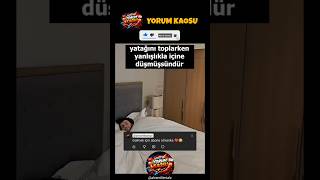 Yatağımı toplarken ben 😂 #komik #komedi #komikyorumlar #komikvideolar #shorts @alexmillenialz