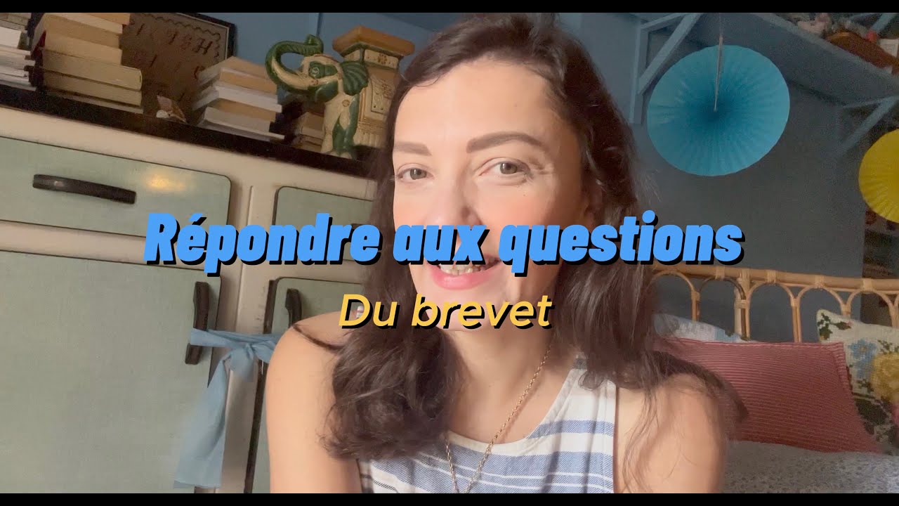 Comment répondre à une question de brevet ?