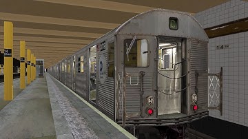 OpenBVE Multiplayer Run: R32 C train Roundtrip from 168 St to World Trade Center