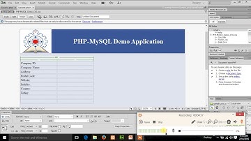 Dreamweaver Tutorial 8 _ Database update operation part 1